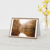 Carte Sympathie profonde (Fleur jaune)