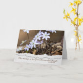 Carte sympathie religieuse de fleur sauvage (Fleur jaune)