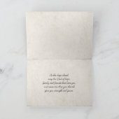 Carte sympathie roses roses sur bois dérive (Intérieur)