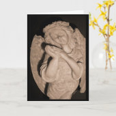 Carte Sympathie sincère (Fleur jaune)