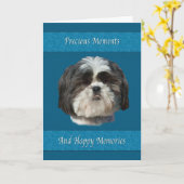 Carte Sympathie sur la perte de l'animal de compagnie, C (Fleur jaune)