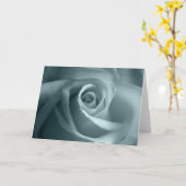 Carte Sympathie vide à l'intérieur d'un joli Rose (Fleur jaune)