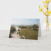 Carte Sympathie - Voie maritime (Fleur jaune)