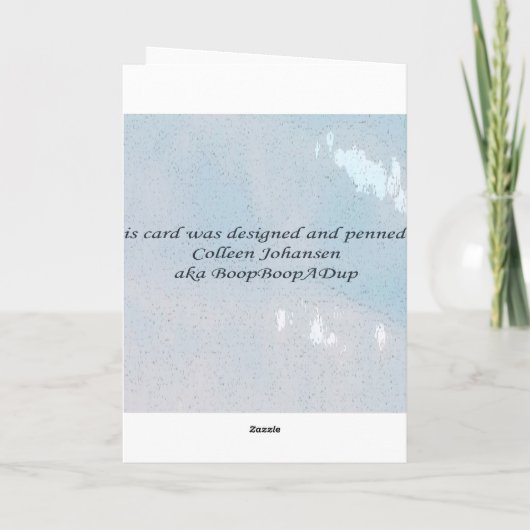 Carte Sympathie : Vous n'êtes pas seule Llama (Dos)