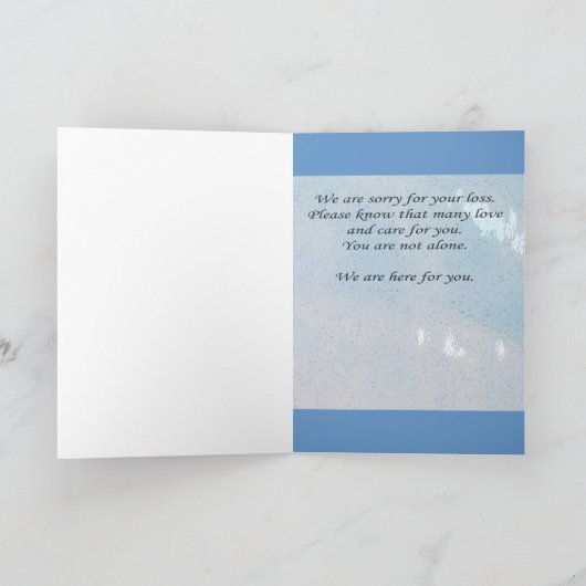 Carte Sympathie : Vous n'êtes pas seule Llama (Intérieur)