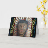 Carte Sympathique la plus profonde (Fleur jaune)