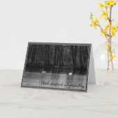 Carte Sympathy (Fleur jaune)