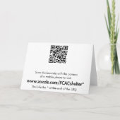 Carte Sympathy Cards (Dos)