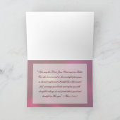 Carte Sympathy Clematis Violet (Intérieur)