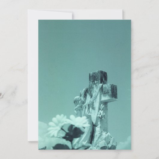 Carte Sympathy en souvenir (Devant)