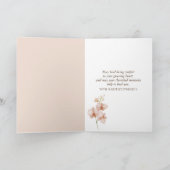 Carte Sympathy Gladiolus Bouquet In a Sunny Window (Intérieur)