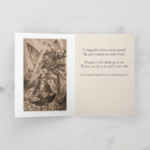 Carte Sympathy Guardian Angel | Condolence (Intérieur)