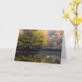 Carte Sympathy - Misty Morning (Fleur jaune)