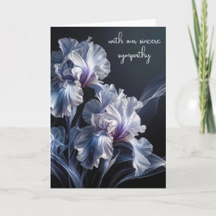 Carte Sympathy Purple Iris