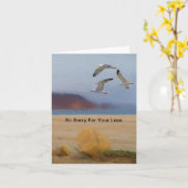 Carte Sympathy Seascape (Fleur jaune)