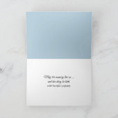 Carte Sympathy Summer Straw Hat On Beach Fence (Intérieur)