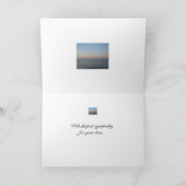 Carte Sympathy Sunset William Penn Citation (Intérieur)