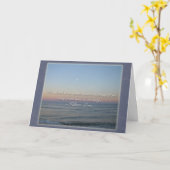 Carte Sympathy Sunset William Penn Citation (Fleur jaune)