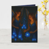 Carte Sympathy Thinking of You Comfort Support Message (Fleur jaune)