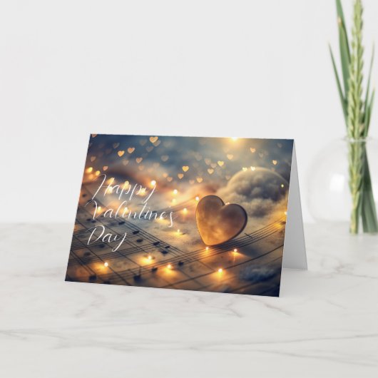 Carte Symphonie d'amour (Devant)