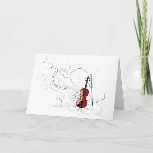 Carte Symphonie de violon (Devant)