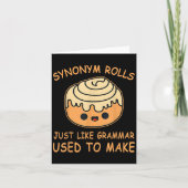 Carte Synonym Rolls Just Like Grammar Used To Make Teach (Devant)