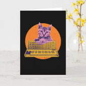 Carte Synthétiseur de chat (Fleur jaune)