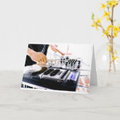 Carte Système de DJ (Fleur jaune)