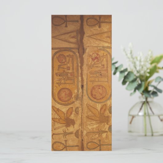 Carte Système d'écriture hiéroglyphes égyptien (Debout devant)