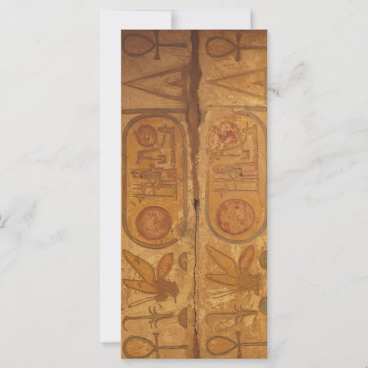 Carte Système d'écriture hiéroglyphes égyptien (Devant)