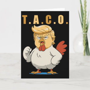 Carte T.a.c.o. Trump Est Un Taco