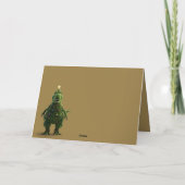Carte T Rex drôle (Dos)