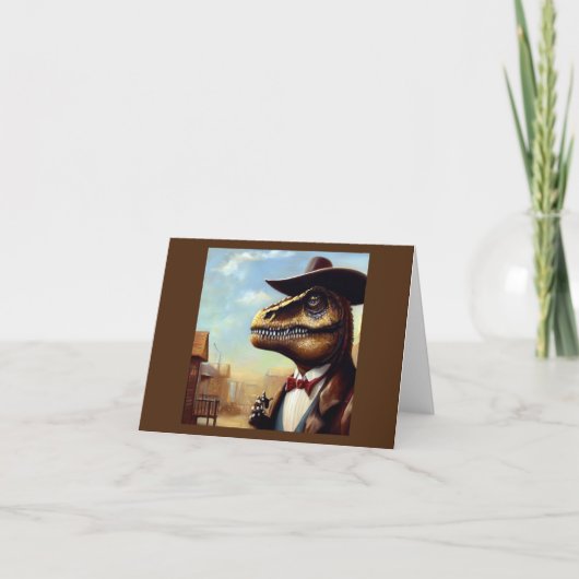 Carte T Rex Sheriff (Devant)