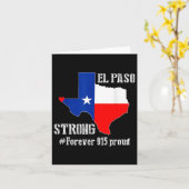 Carte T Shirt 915 Fier d'El Paso Fort (Fleur jaune)