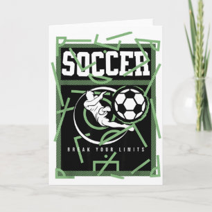 Carte T Shirt Attitude Football Casse Tes Limites 