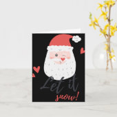 Carte T Shirt Chute de Neige  (Fleur jaune)