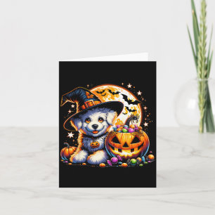 Carte T-Shirt de chien chiot Halloween9