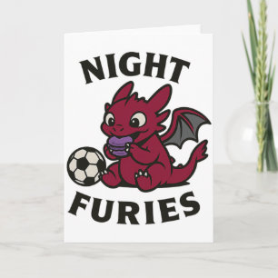 Carte T Shirt de foot Night Furies