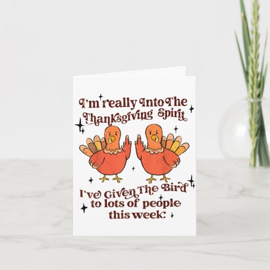 Carte T-shirt drôle et sarcastique Je leur ai donné l'oi (Devant)