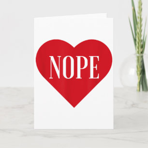 Carte T Shirt Drôle Mignon Tendance Amour Non Saint Vale