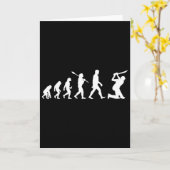 Carte T-shirt drôle sur l'évolution du cricket pour joue (Fleur jaune)