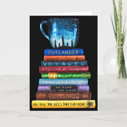 Carte T Shirt essentiel pour amoureux d'Outlander  (Devant)