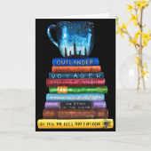 Carte T Shirt essentiel pour amoureux d'Outlander  (Fleur jaune)