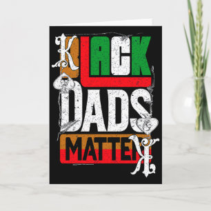 Carte T Shirt Papa Fier Du Mois De L'Histoire Des Noirs