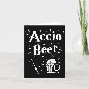 Carte T-shirt St. Patrick's Day Iri - Accio Beer Drôle T