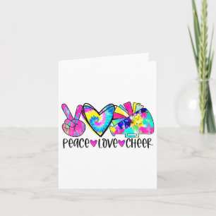 Carte T-shirt Tie Dye Cheerleading