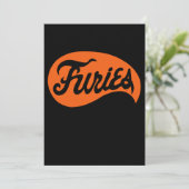 Carte T-shirts de baseball Furies The Warriors (Debout devant)