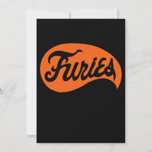 Carte T-shirts de baseball Furies The Warriors