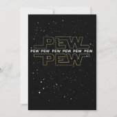 Carte t-shirts de jeu pew pew (Devant)