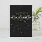 Carte t-shirts de jeu pew pew (Debout devant)